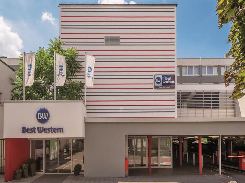 Best Western Hotel Darmstadt Mitte ภายนอก รูปภาพ